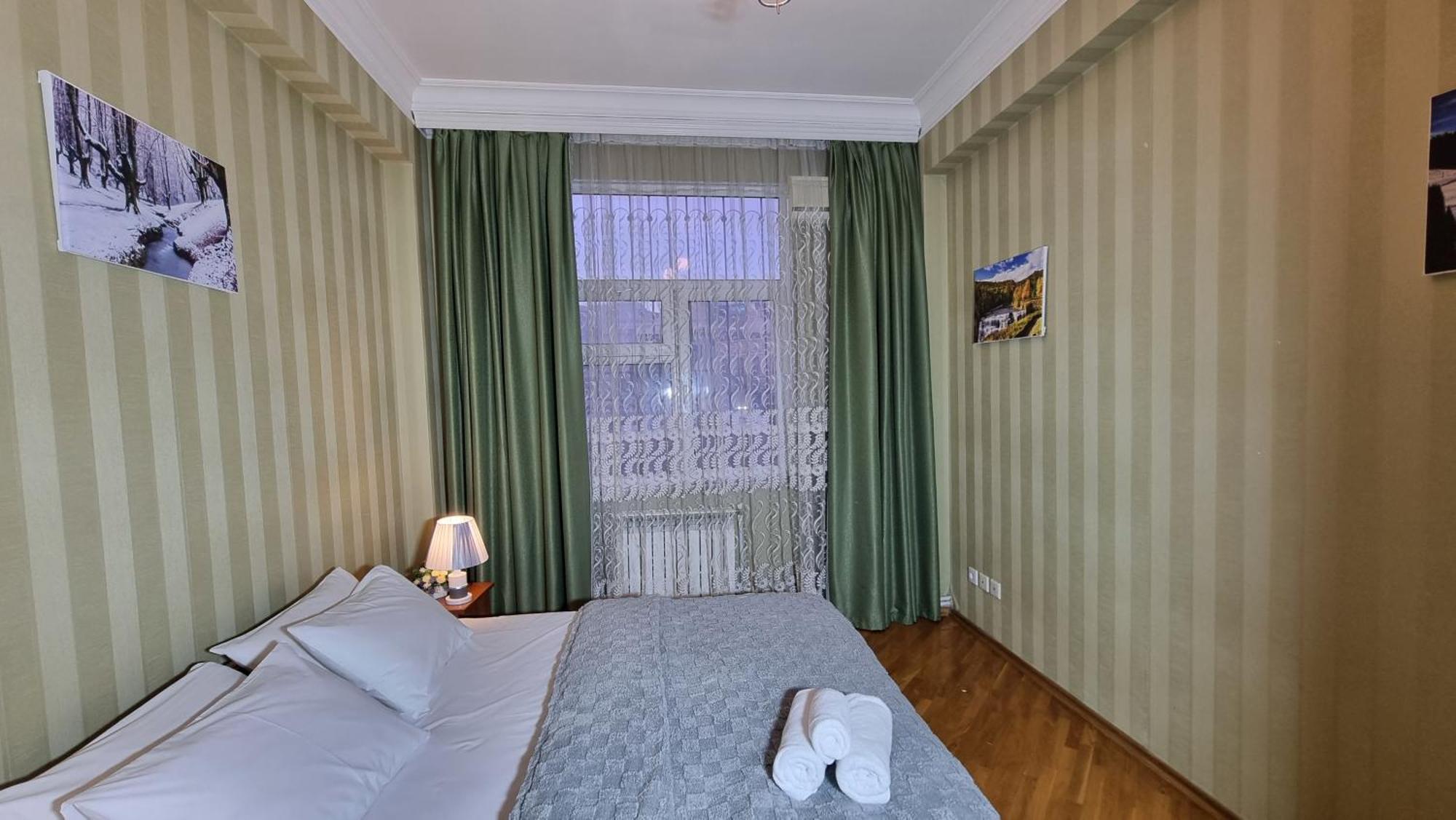 Mayden Family Apartment Baku Bagian luar foto